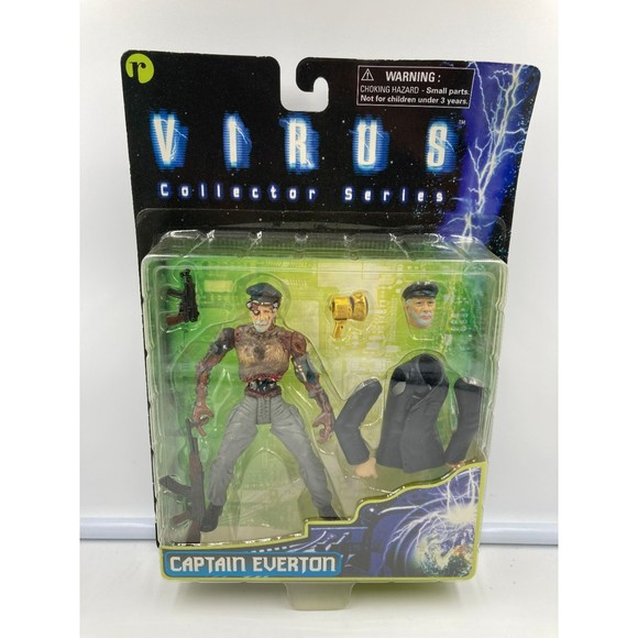 VIRUS Collector Series CAPTAIN EVERTON Action Figure - Picture 1 of 2